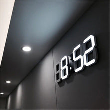 3D Digital LED Big Wall Desktop Alarm Clock Snooze 12/24 Hours Auto Brightness Shell Star Creations