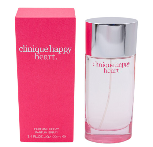HAPPY HEART Clinique women 3.4 oz 3.3 edp Perfume spray NEW IN BOX Shell Star Creations