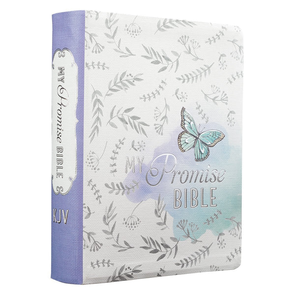 KJV Holy Bible, My Promise Bible, Faux Leather Flexcover w/Bible Tabs Shell Star Creations