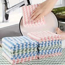 5-Pack Ultra-Soft, Fade-Resistant Microfiber Dish Cloths - Super Absorbent, Machine Washable, and Quick-Drying Towels for Kitchen